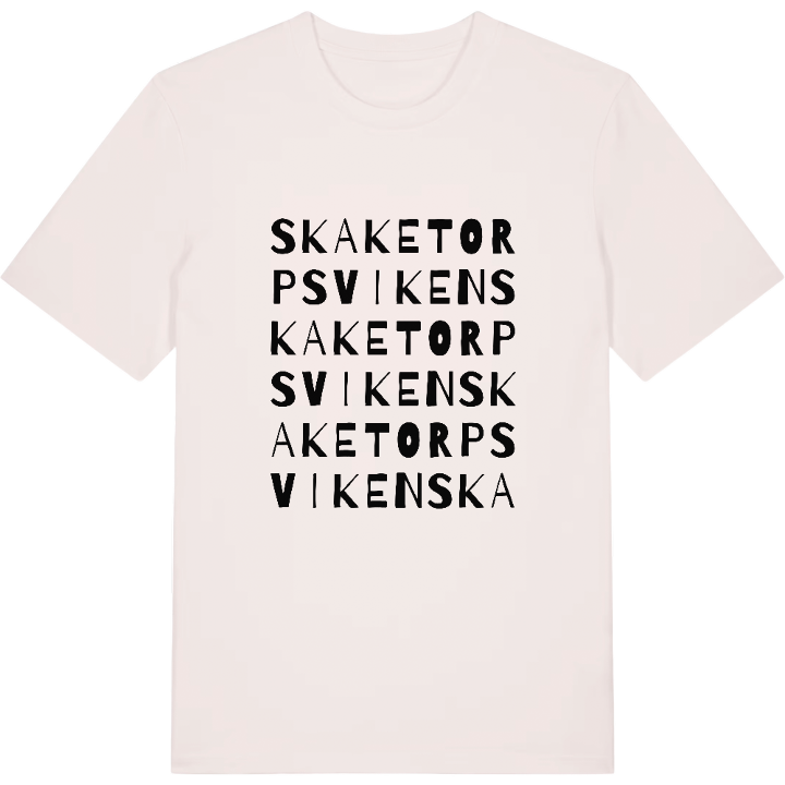 Skaketorpsviken ordlek t-shirt – t-shirt från PinShirt