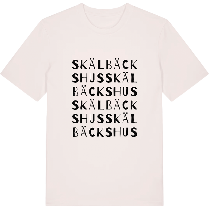 Skälbäckshus ordlek t-shirt – t-shirt från PinShirt