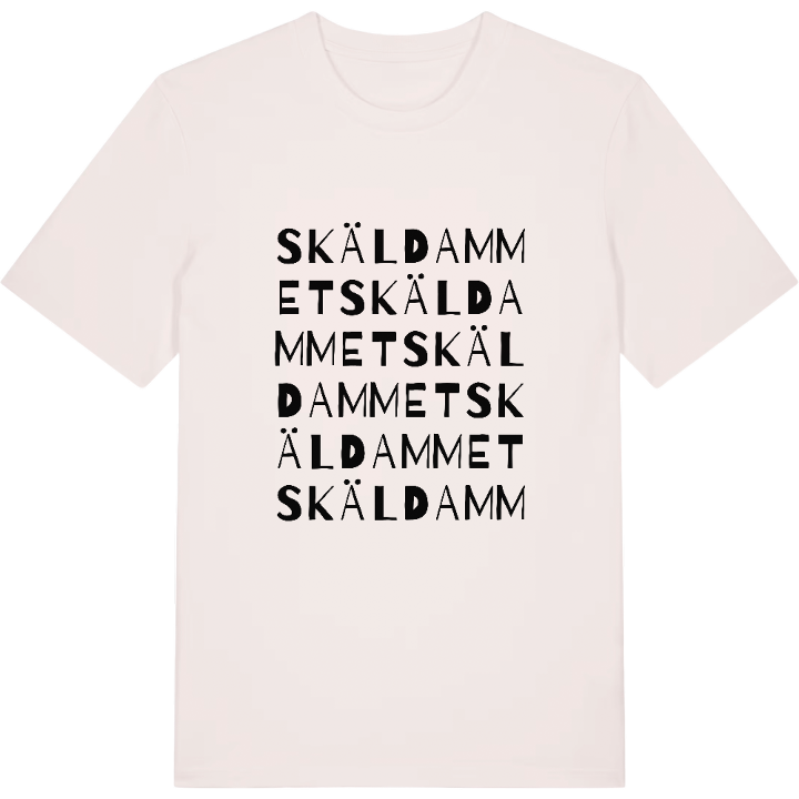 Skäldammet ordlek t-shirt – t-shirt från PinShirt