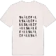 Skålefall ordlek t-shirt