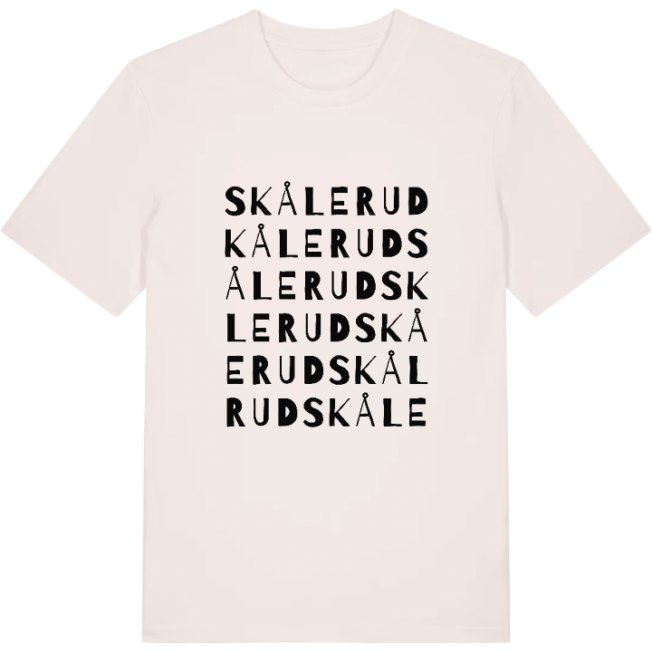 Skålerud ordlek t-shirt – t-shirt från PinShirt