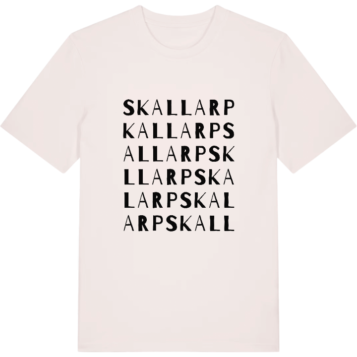 Skallarp ordlek t-shirt – t-shirt från PinShirt