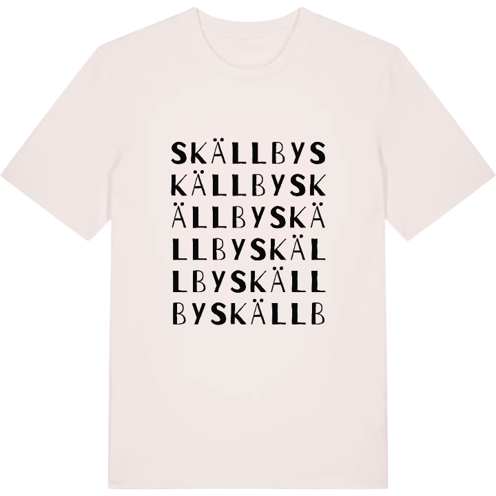 Skällby ordlek t-shirt – t-shirt från PinShirt
