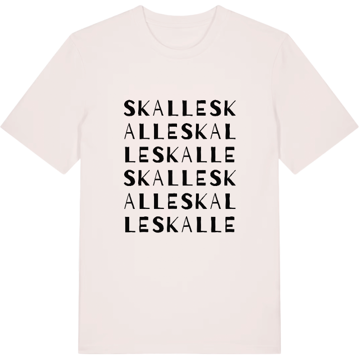 Skalle ordlek t-shirt – t-shirt från PinShirt