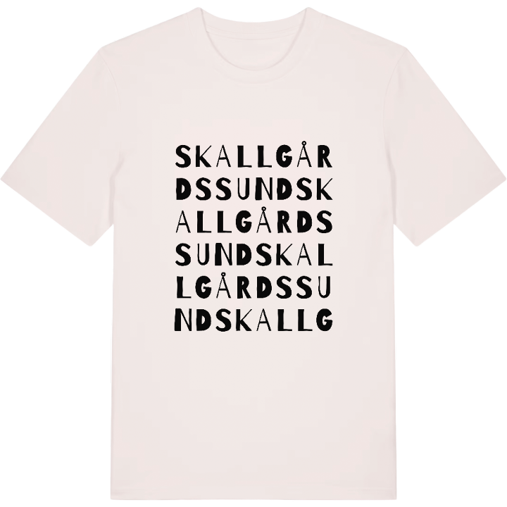Skallgårdssund ordlek t-shirt – t-shirt från PinShirt