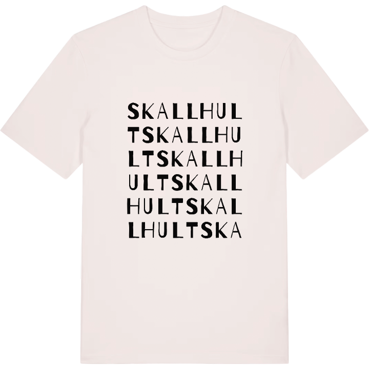 Skallhult ordlek t-shirt – t-shirt från PinShirt
