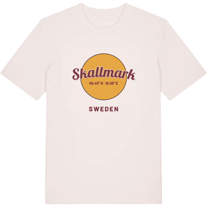 Skallmark cirkel t-shirt – t-shirt från PinShirt