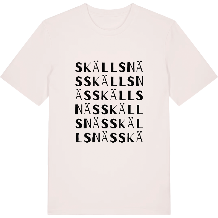 Skällsnäs ordlek t-shirt – t-shirt från PinShirt