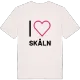 Jag älskar Skåln t-shirt stort tryck