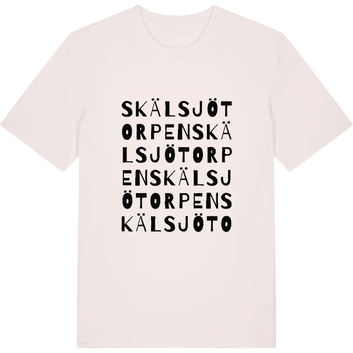 Skälsjötorpen ordlek t-shirt – t-shirt från PinShirt