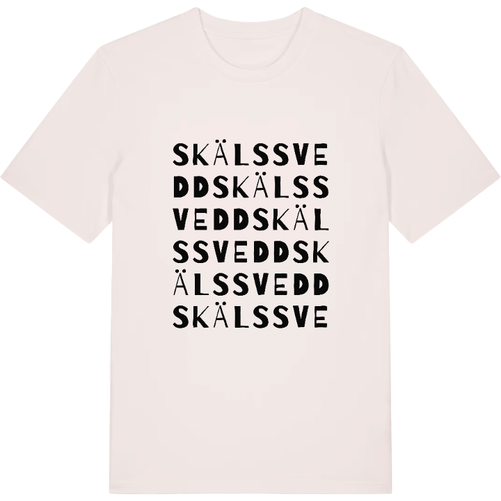 Skälssvedd ordlek t-shirt – t-shirt från PinShirt