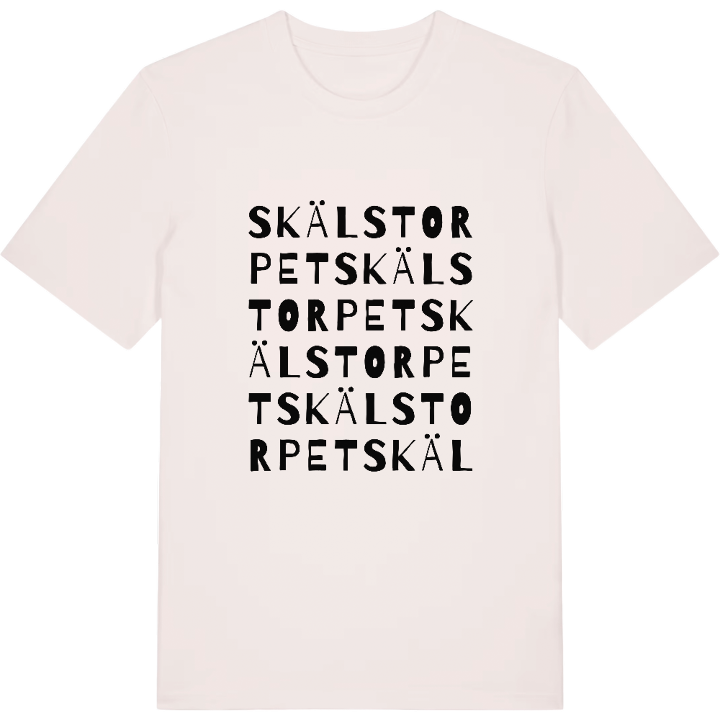 Skälstorpet ordlek t-shirt – t-shirt från PinShirt