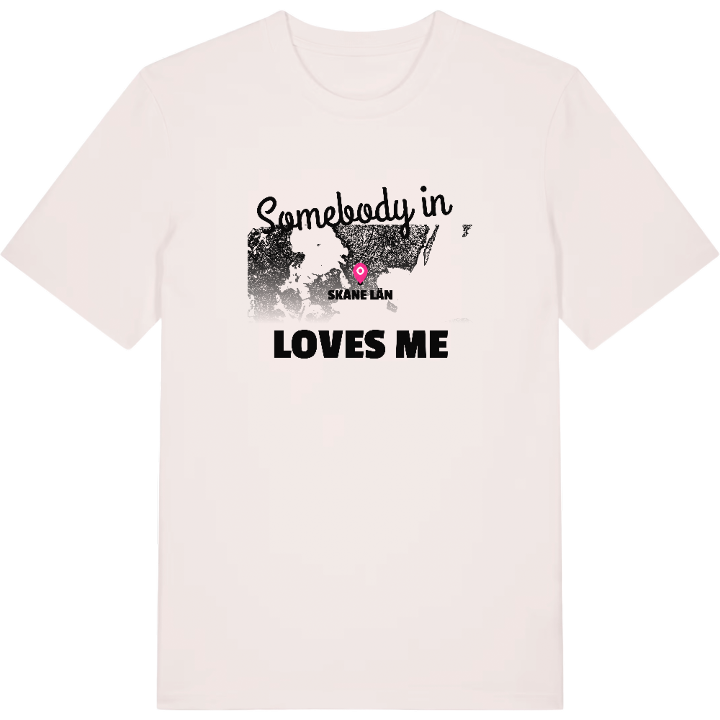 Någon i Skåne län älskar mig t-shirt – t-shirt från PinShirt