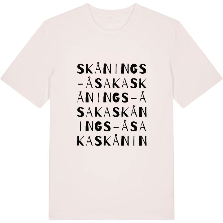 Skånings-Åsaka ordlek t-shirt – t-shirt från PinShirt