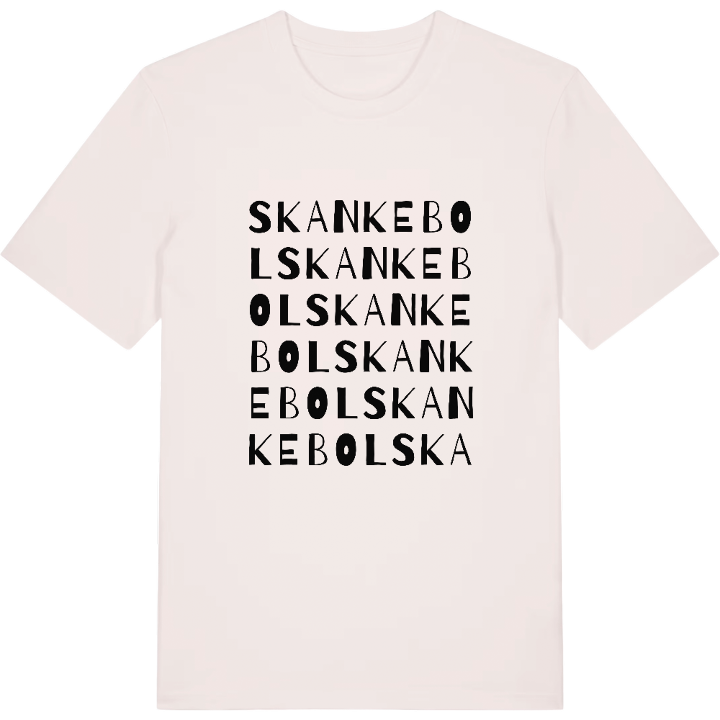 Skankebol ordlek t-shirt – t-shirt från PinShirt