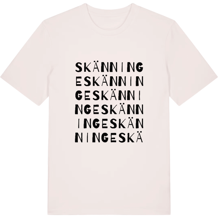 Skänninge ordlek t-shirt – t-shirt från PinShirt