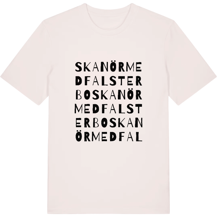 Skanör med Falsterbo ordlek t-shirt – t-shirt från PinShirt