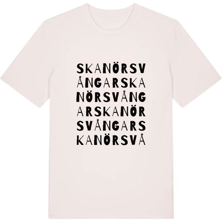 Skanörs vångar ordlek t-shirt – t-shirt från PinShirt
