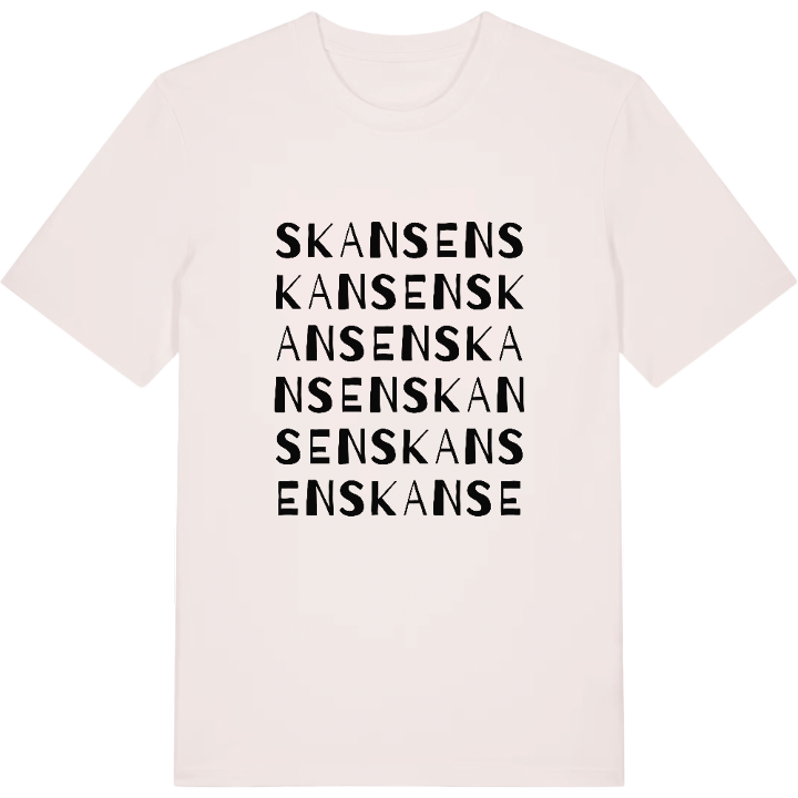 Skansen ordlek t-shirt – t-shirt från PinShirt