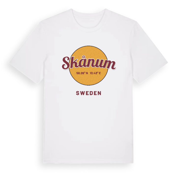 Skånum cirkel t-shirt – t-shirt från PinShirt
