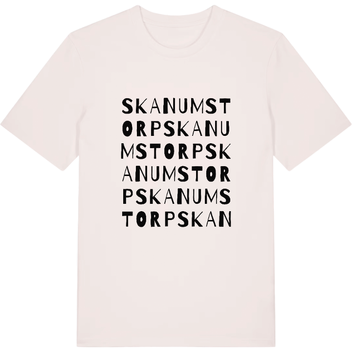 Skanumstorp ordlek t-shirt – t-shirt från PinShirt