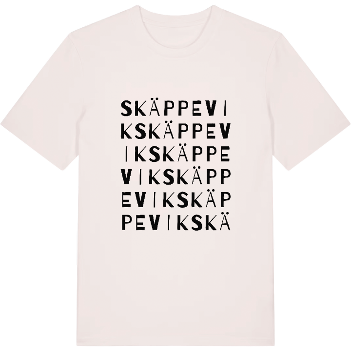 Skäppevik ordlek t-shirt – t-shirt från PinShirt