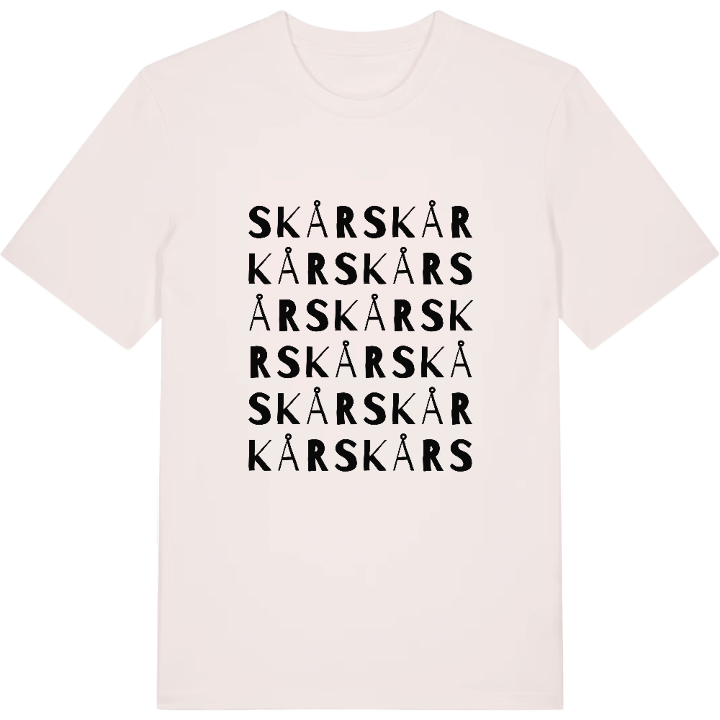 Skår ordlek t-shirt – t-shirt från PinShirt