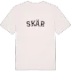 Skär böjd t-shirt