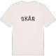 Skår böjd t-shirt
