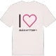 Jag älskar Skår Nyttorp 1 t-shirt stort tryck