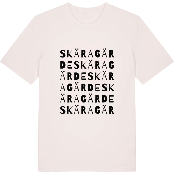 Skäragärde ordlek t-shirt – t-shirt från PinShirt