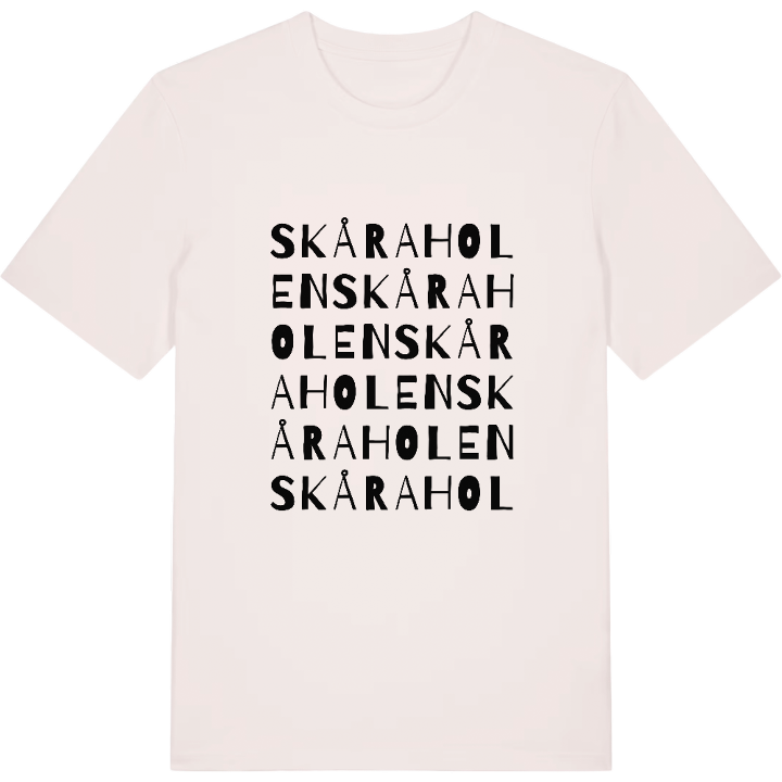 Skåraholen ordlek t-shirt – t-shirt från PinShirt