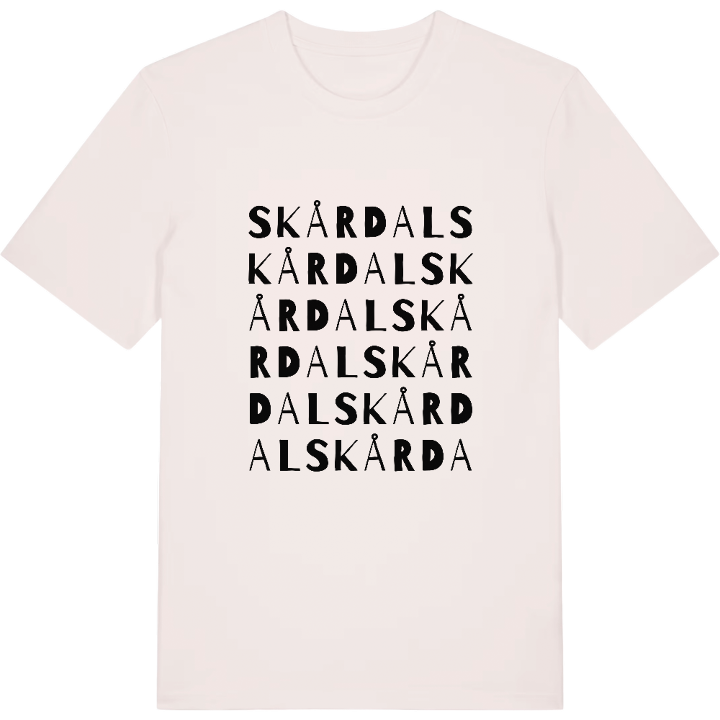 Skårdal ordlek t-shirt – t-shirt från PinShirt