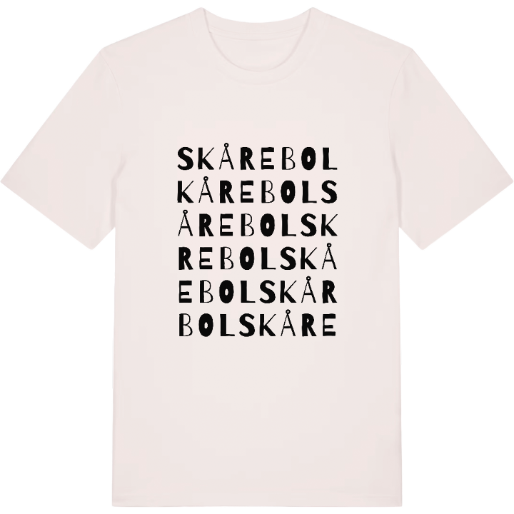 Skårebol ordlek t-shirt – t-shirt från PinShirt