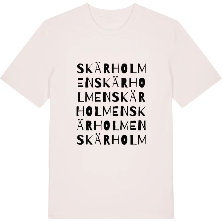 Skärholmen ordlek t-shirt – t-shirt från PinShirt