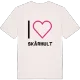 Jag älskar Skårhult t-shirt stort tryck