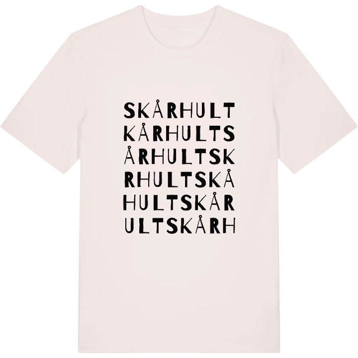 Skårhult ordlek t-shirt – t-shirt från PinShirt
