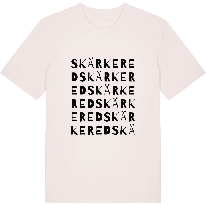 Skärkered ordlek t-shirt – t-shirt från PinShirt