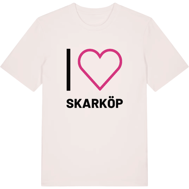 Jag älskar Skarköp t-shirt stort tryck – t-shirt från PinShirt