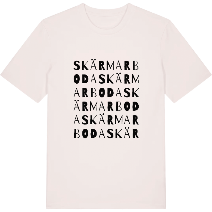 Skärmarboda ordlek t-shirt – t-shirt från PinShirt