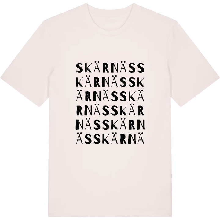 Skärnäs ordlek t-shirt – t-shirt från PinShirt