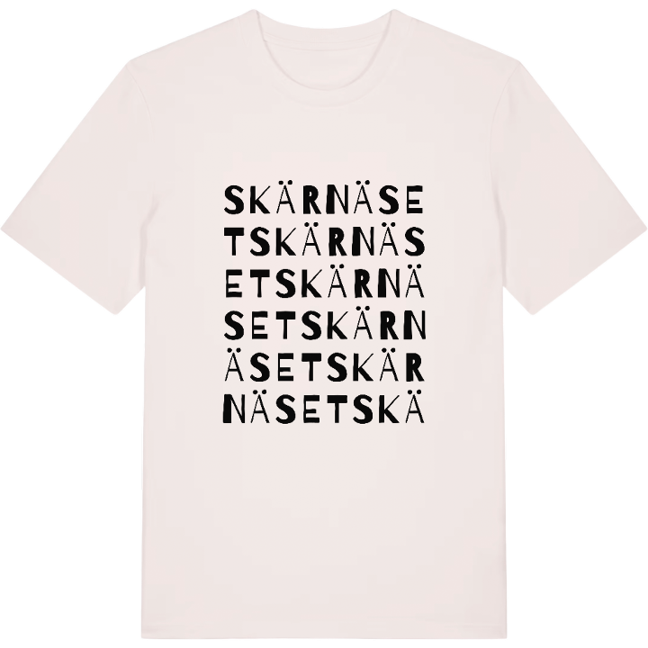 Skärnäset ordlek t-shirt – t-shirt från PinShirt