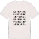 Skarpan ordlek t-shirt
