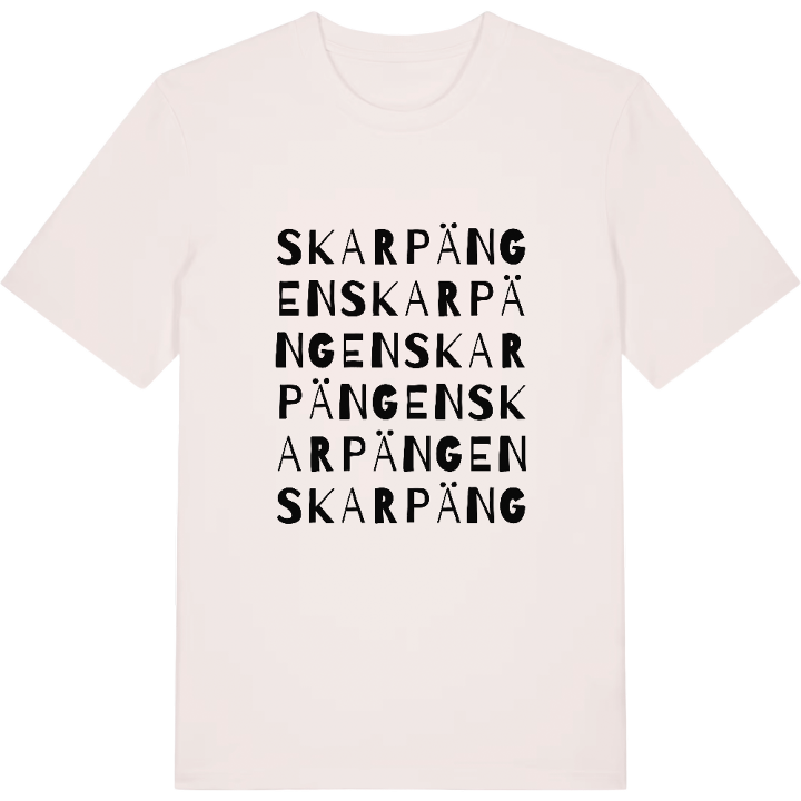 Skarpängen ordlek t-shirt – t-shirt från PinShirt