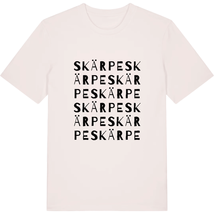 Skärpe ordlek t-shirt – t-shirt från PinShirt