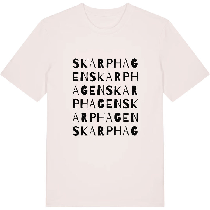 Skarphagen ordlek t-shirt – t-shirt från PinShirt