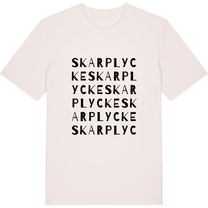 Skarplycke ordlek t-shirt – t-shirt från PinShirt