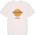 Skarptäkt cirkel t-shirt