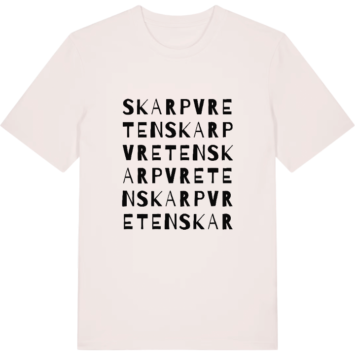 Skarpvreten ordlek t-shirt – t-shirt från PinShirt