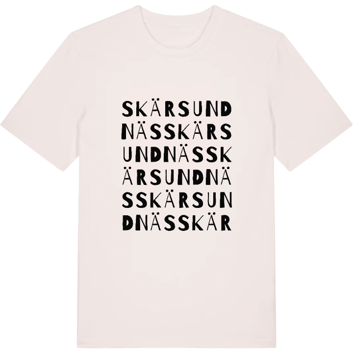 Skärsundnäs ordlek t-shirt – t-shirt från PinShirt